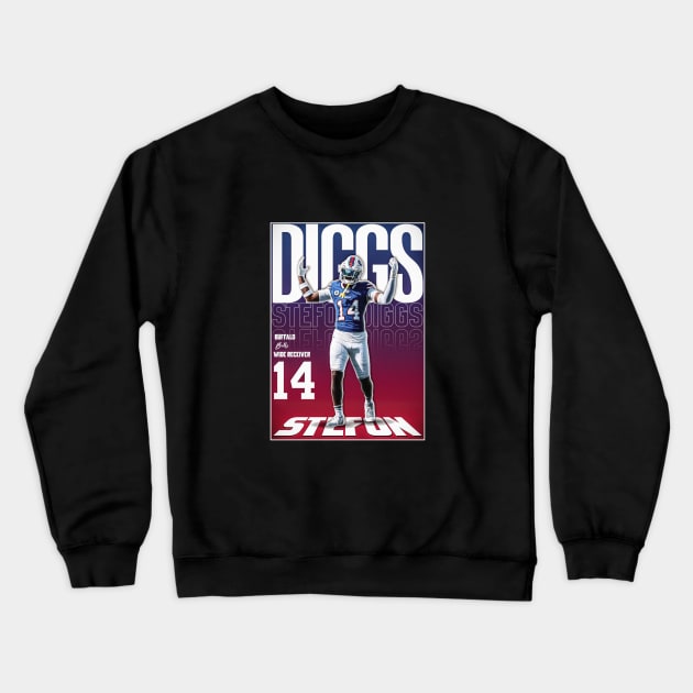 Stefon Diggs 14 Crewneck Sweatshirt by NFLapparel